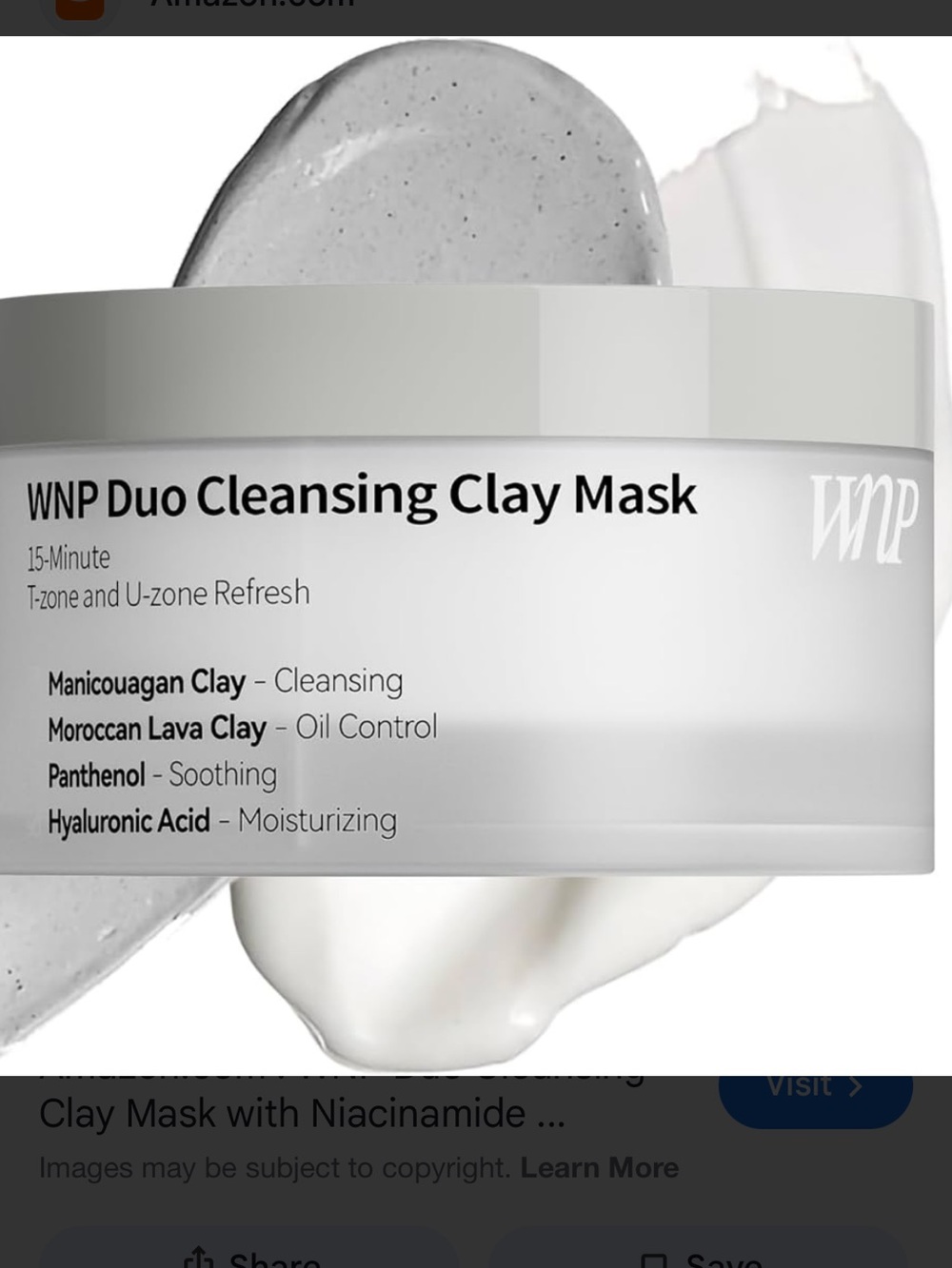 Duo Cleansing Clay Mask — Green